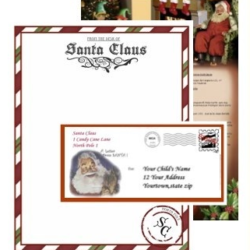 personalised letter from santa clause